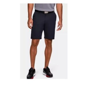 Under Armour Men's sz 34 black golf  Flat Front Shorts